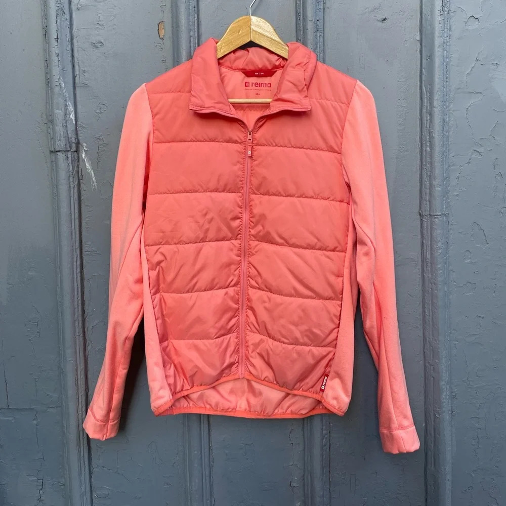 Reima Hiili Puffer Sweater Jacket, size 14 year old